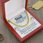 To the best Dad Cuban Link Chain - Fathers day gifts - Beauty Belliss