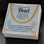 To the soon to be Dad Cuban Link Chain - Fathers day gifts - Beauty Belliss