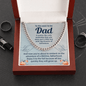 To the soon to be Dad Cuban Link Chain - Fathers day gifts - Beauty Belliss