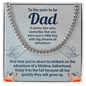 To the soon to be Dad Cuban Link Chain - Fathers day gifts - Beauty Belliss