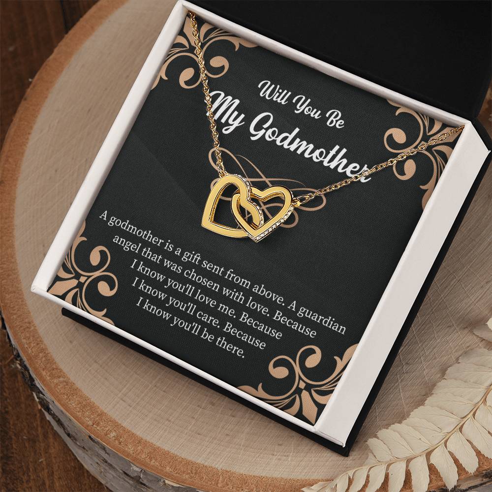 Will You Be My Godmother? Proposal Necklace Gift for Mother's Day - MD102 - Beauty Belliss