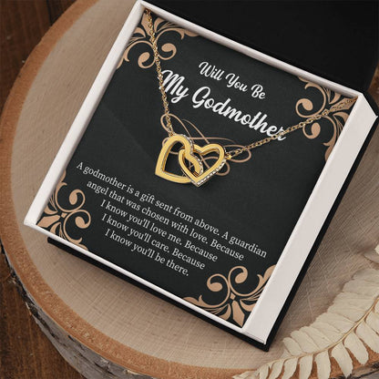Will You Be My Godmother? Proposal Necklace Gift for Mother's Day - MD102 - Beauty Belliss