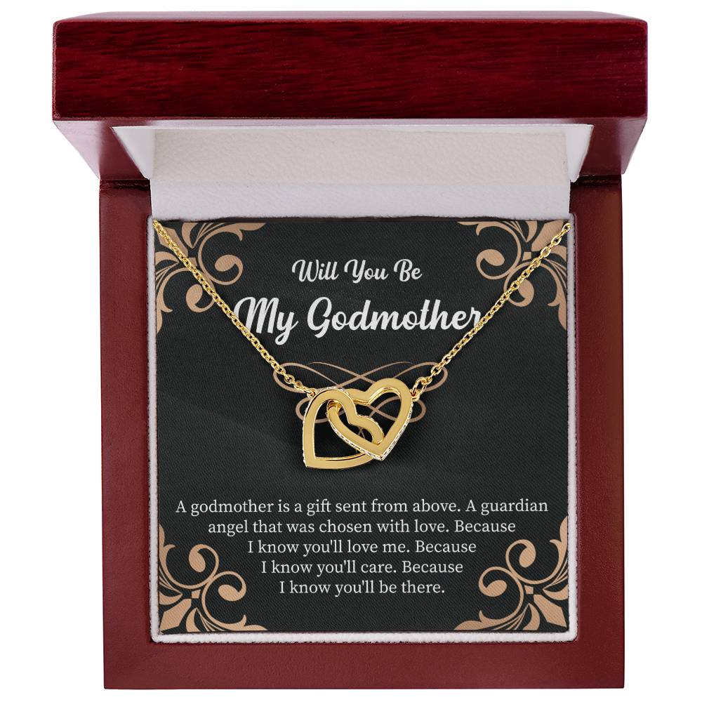 Will You Be My Godmother? Proposal Necklace Gift for Mother's Day - MD102 - Beauty Belliss
