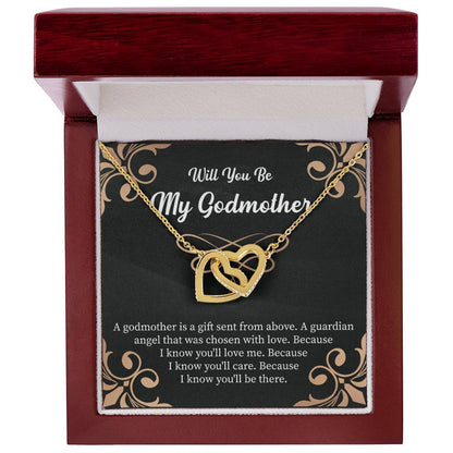 Will You Be My Godmother? Proposal Necklace Gift for Mother's Day - MD102 - Beauty Belliss