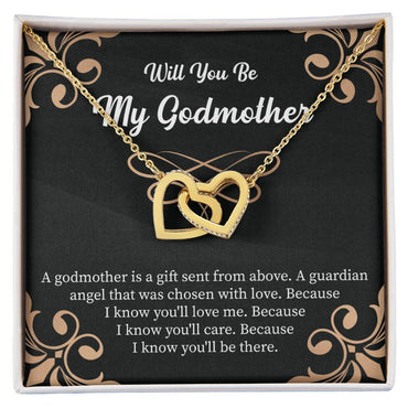 Will You Be My Godmother? Proposal Necklace Gift for Mother's Day - MD102 - Beauty Belliss